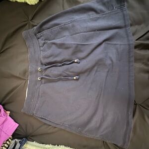 GreenTea Dark Blue Mini Skirt